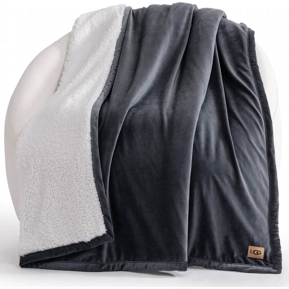 NEW UGG bliss throw in imperial blue
